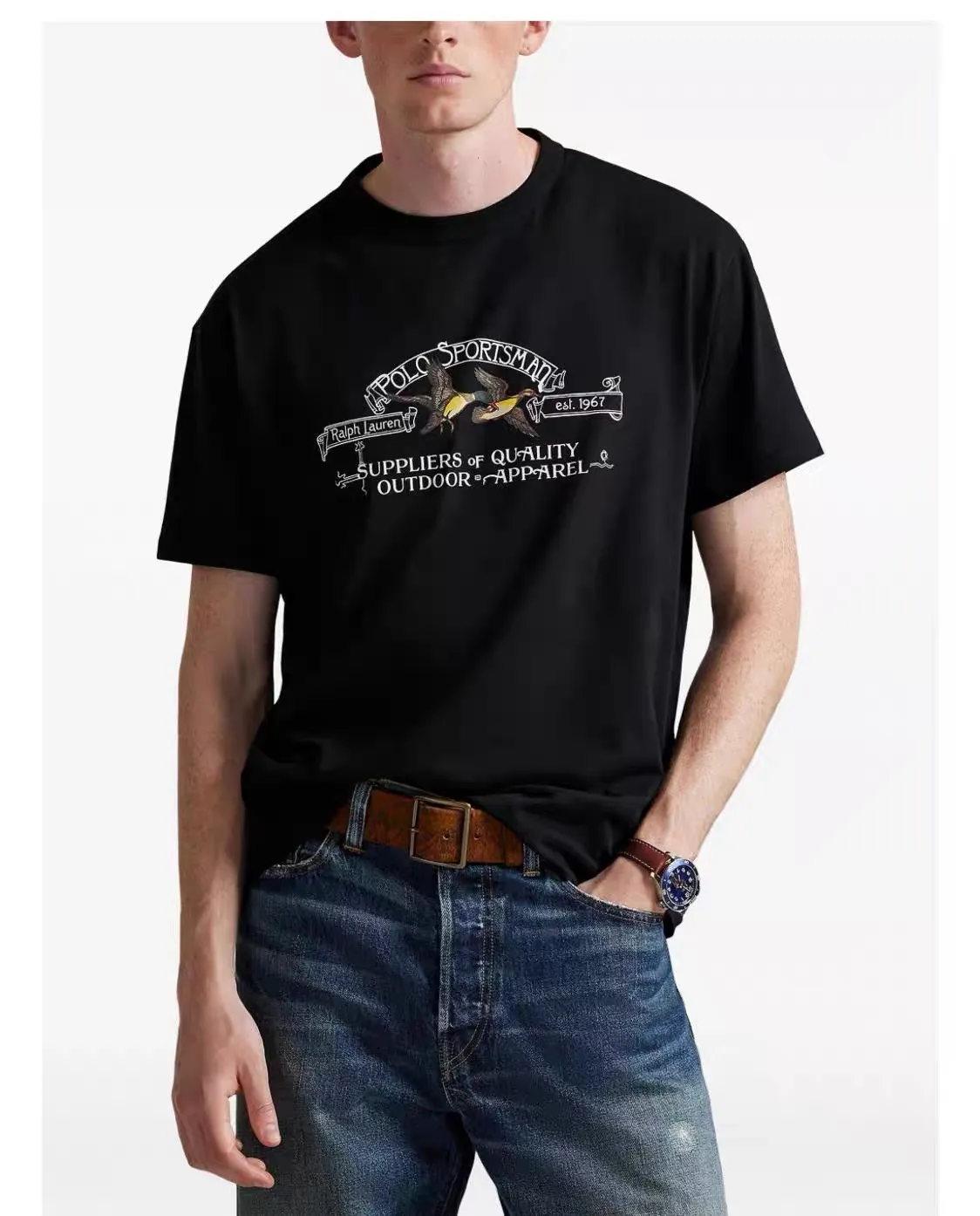 P220 Style number: RL017] RalphLauren/Ralph Lauren 2025 autumn and winter new terry sweatshirt multi-color embroidered logo